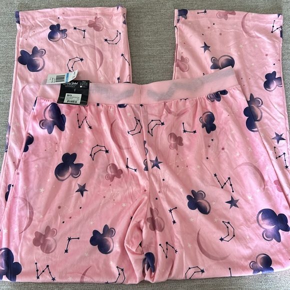 Disney soft brushed feel Pink Minnie Mouse Pajama bottoms. Size various. NWT. - Picture 3 of 7